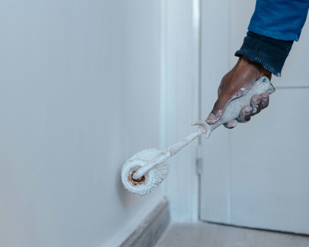 See the meticulous painting process managed by Patricio & Co, one of the leading general contractors in DFW, ensuring a smooth and flawless finish on every project.